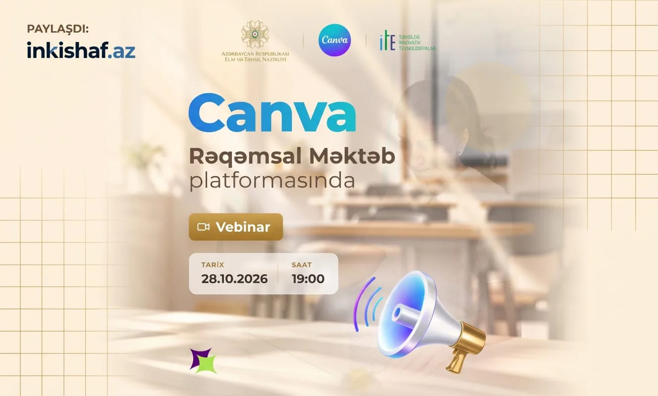 Canva “Rəqəmsal Məktəb” Platforması