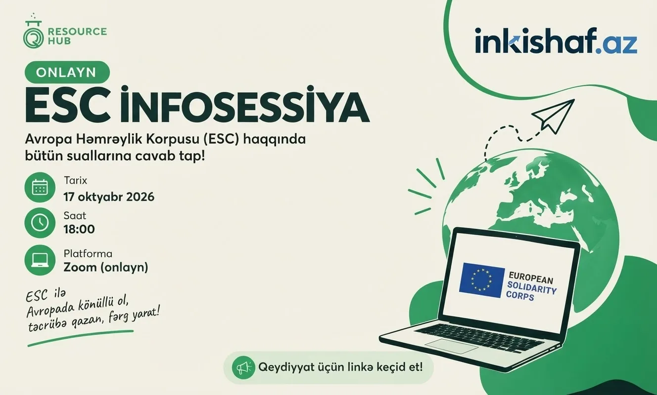 ESC üzrə onlayn info sessiya