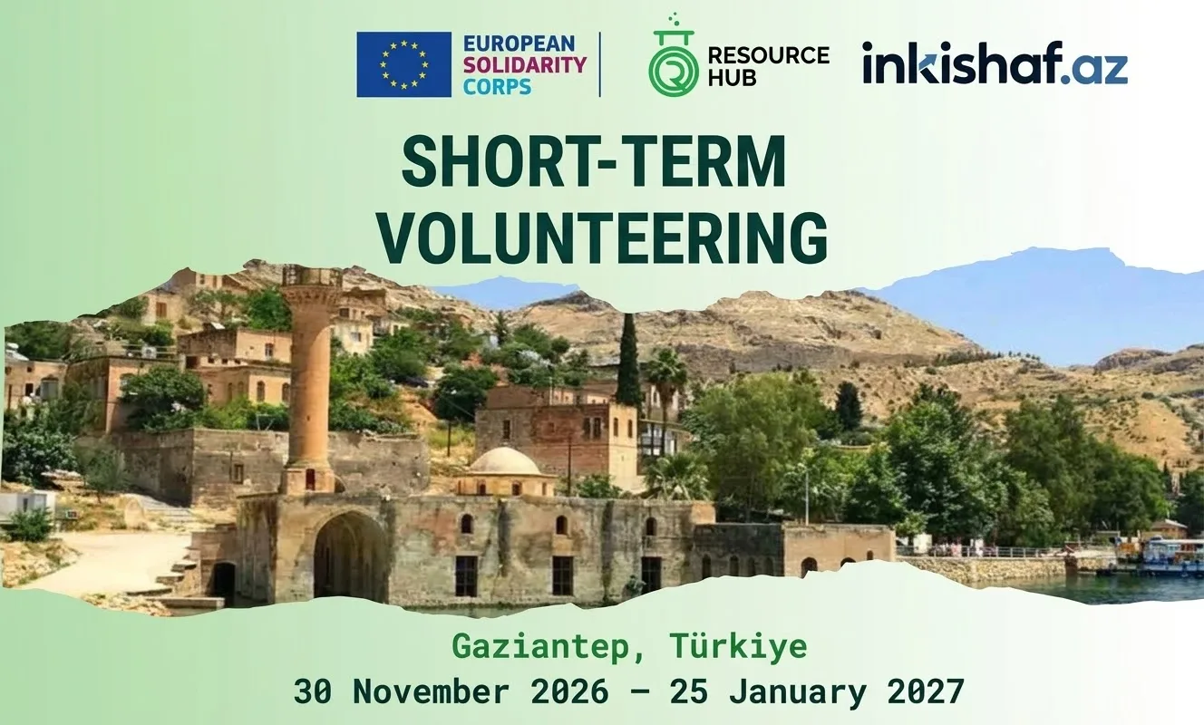 ESC opportunity in Gaziantep, Turkiye 