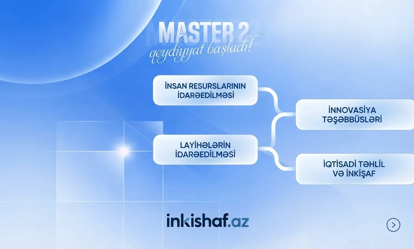 Master 2 təcrübə proqramı 